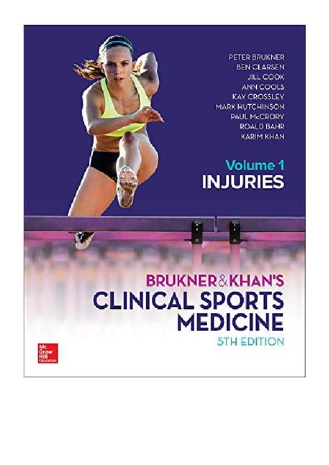 Download Brukner and Khans Clinical Sports Medicine PDF Doc