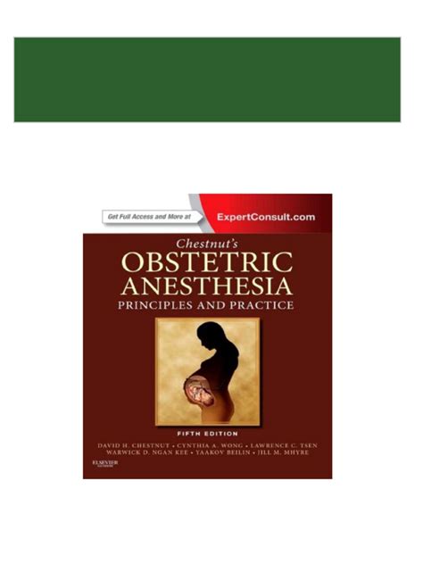 Download Chestnuts Obstetric Anesthesia Principles and Practice 5th Edition PDF Free Epub