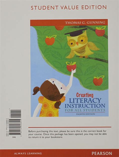 Download Creating Literacy Instruction for All Students (8th Edition) PDF PDF