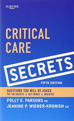 Download Critical Care Secrets, 5e PDF.. Doc