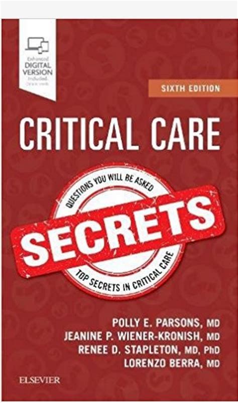 Download Critical Care Secrets, 5e PDF.. Doc