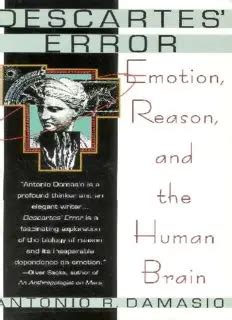 Download Descartes  Error  Emotion  Reason  and the Human Brain  PDF PDF