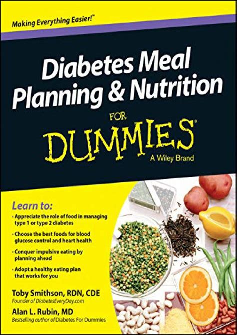 Download Diabetes Meal Planning and Nutrition For Dummies PDF Reader