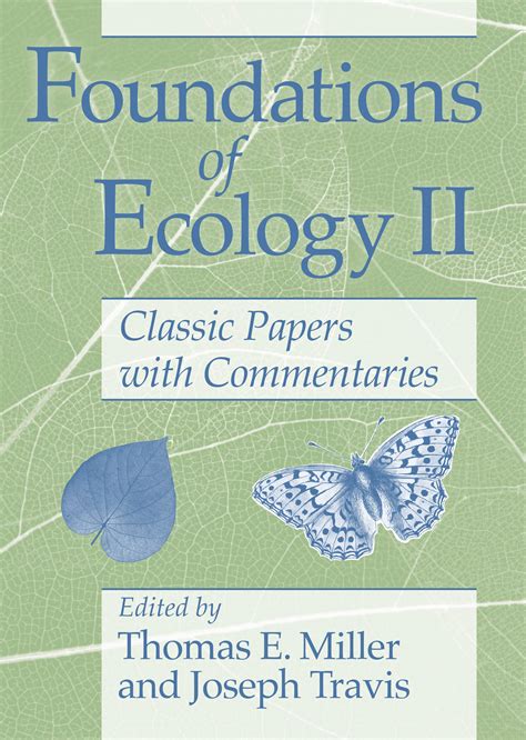 Download Foundations of Ecology  Classic Papers with Commentaries PDF Kindle Editon