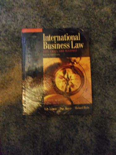 Download International Business Law: Text, Cases, and Readings Ebook PDF