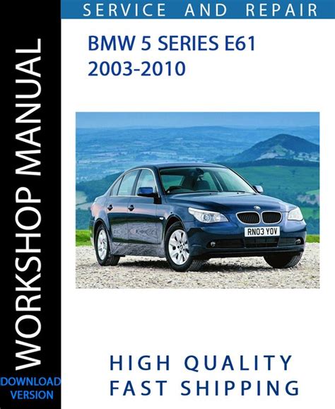 Download Pdf Bmw 5 Series E60 E61 Service Manual Free  Ebook Doc