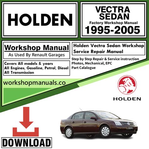 Download Pdf Holden Vectra Workshop Manual Free  Ebook Epub