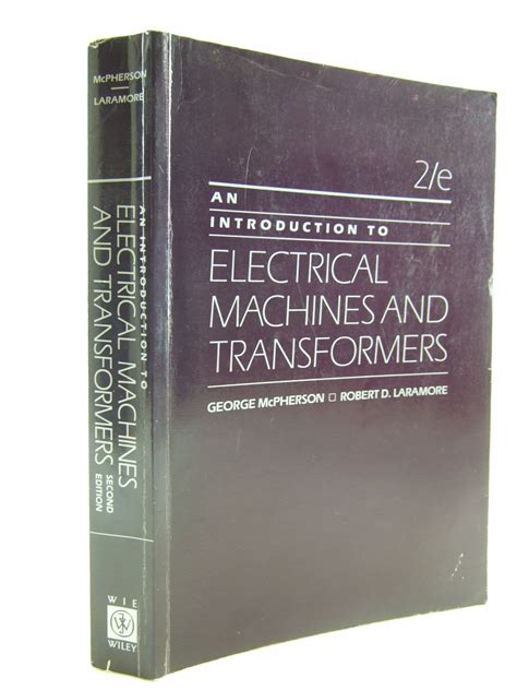 Download Pdf Mcpherson Introduction To Electrical Machine And Transformers Doc
