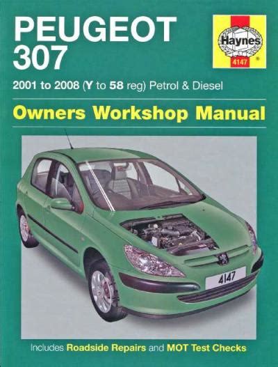 Download Peugeot 307 Haynes Service And Repair Manual Ebook Reader
