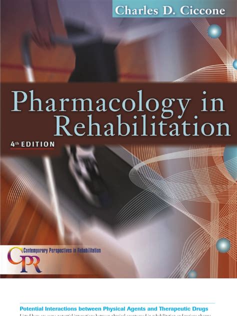 Download Pharmacology in Rehabilitation, 4th Edition (Contemporary Perspectives in Rehabilitation) PDF PDF