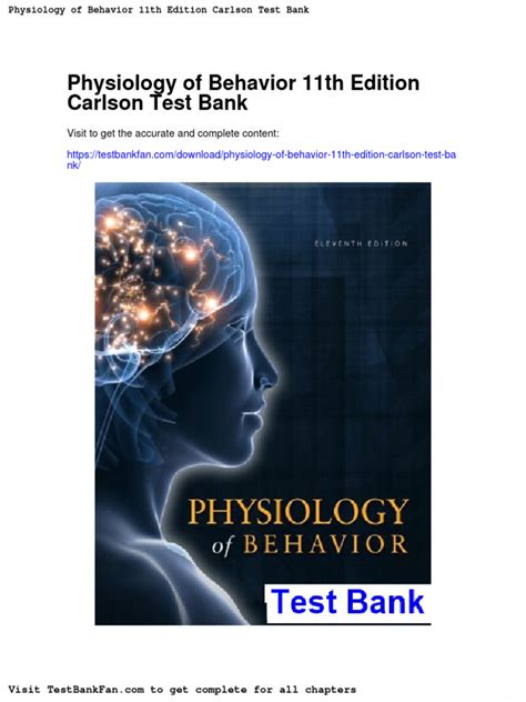 Download Physiology of Behavior 11th Edition PDF Reader