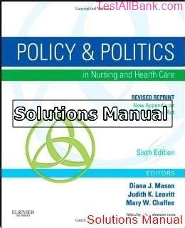 Download Policy and Politics in Nursing and Health Care, 6th Edition PDF Reader