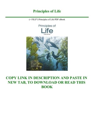 Download Principles of Life PDF Reader