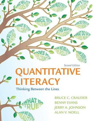 Download Quantitative Literacy Thinking Between The Lines Pdf Ebook Kindle Editon