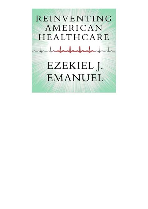 Download Reinventing American Health Care PDF Reader