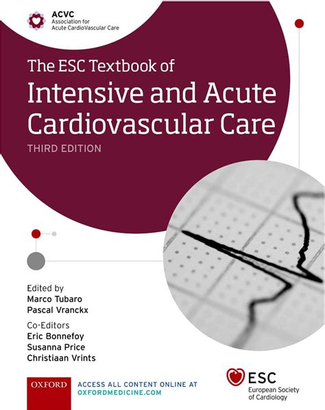 Download The ESC Textbook of Intensive and Acute Cardiac Care Online  PDF Kindle Editon