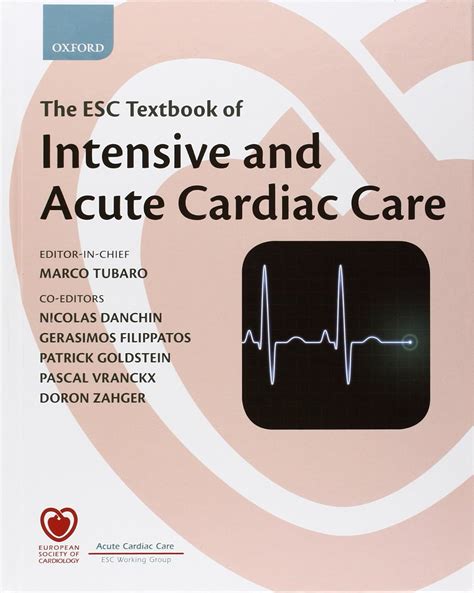 Download The ESC Textbook of Intensive and Acute Cardiac Care Online  PDF Kindle Editon