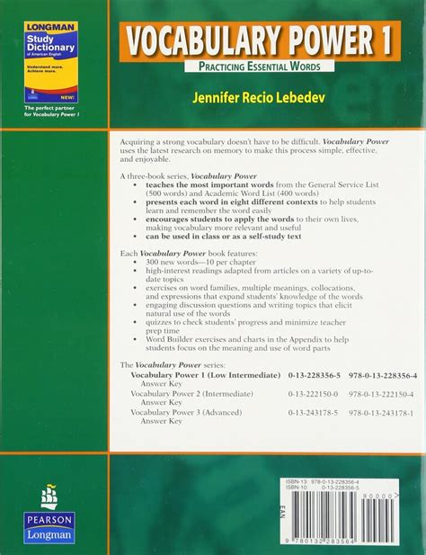 Download Vocabulary Power 1: Practicing Essential Words  - jmcpdf Kindle Editon