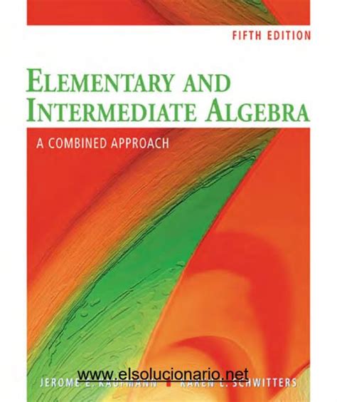Download intermediate algebra kaufmann Ebook Doc