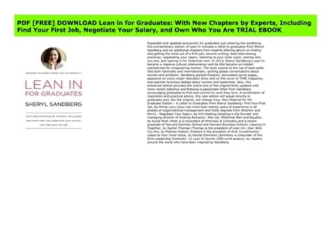 Download lean in graduates Ebook Kindle Editon