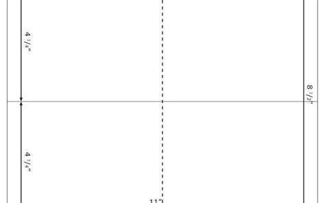 Downloadable 4x6 Template Word