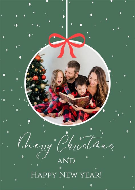 Downloadable Christmas Card Templates