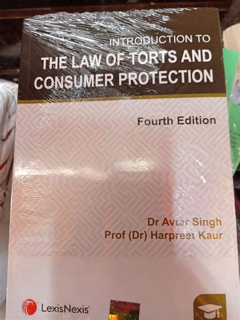 Dr. Avtar Singh Introduction to the Law of Torts (Consumer Protection) 2nd Edition PDF