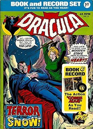 Dracula Book and Record Set 45 RPM 1974 Terror in the Snow  Reader