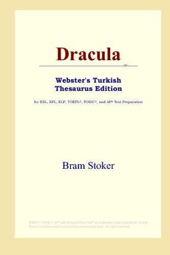 Dracula Webster s Turkish Thesaurus Edition Epub