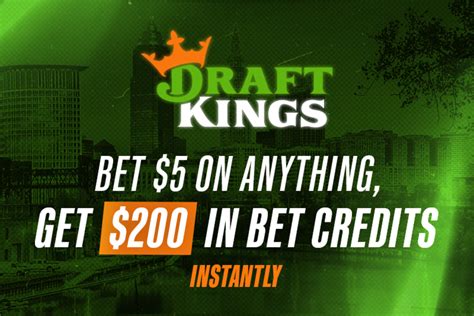 DraftKings Bet $5 Get $200: Claim Your Welcome Bonus Today!