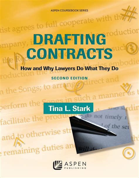 Drafting Contracts Lawyers Second Coursebook Epub