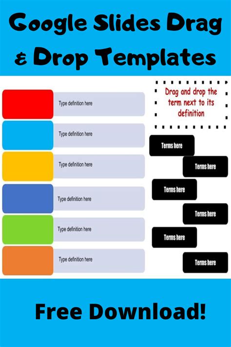 Drag And Drop Google Slides Template
