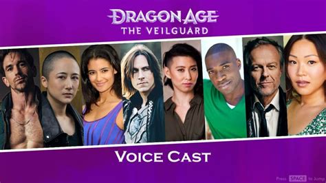 Dragon Age: Veilguard Voice Actors