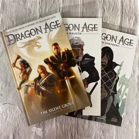 Dragon Age Graphic Novels 3 Book Series Doc