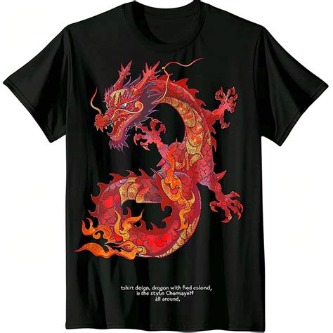 Dragon Arms T-shirt: Unleash Your Inner Fire