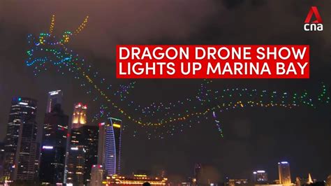 Dragon Drone Show @ Marina Bay Sands: A Captivating Spectacle of Lights and Motion