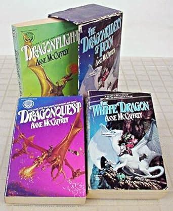 Dragon Flight Dragonquest the White Dragon 3 Volume Set in Slip Case The dragonriders of Pern 1-3 Doc