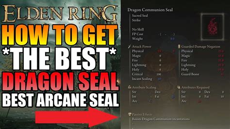 Dragon Seal Elden Ring: Ultimate Guide to Master Incantations