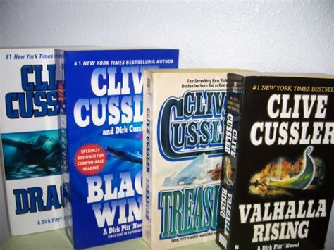 Dragon Treasure Valhalla Rising and Black Wind Four Dirk Pitt Novels Reader