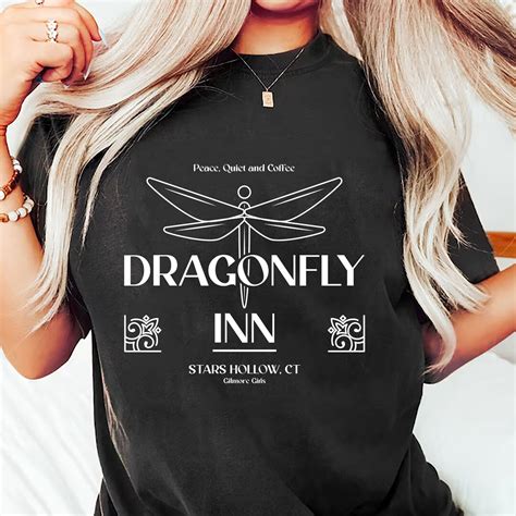 Dragonfly Inn T-Shirt: Wearable Art Inspired by Nature's Beauty