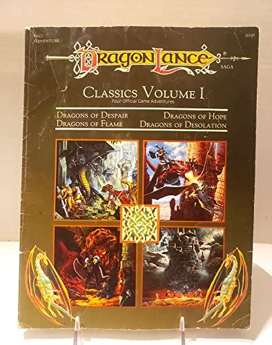 Dragonlance Classics Vol 1 Advanced Dungeons and Dragons module DLCI Doc