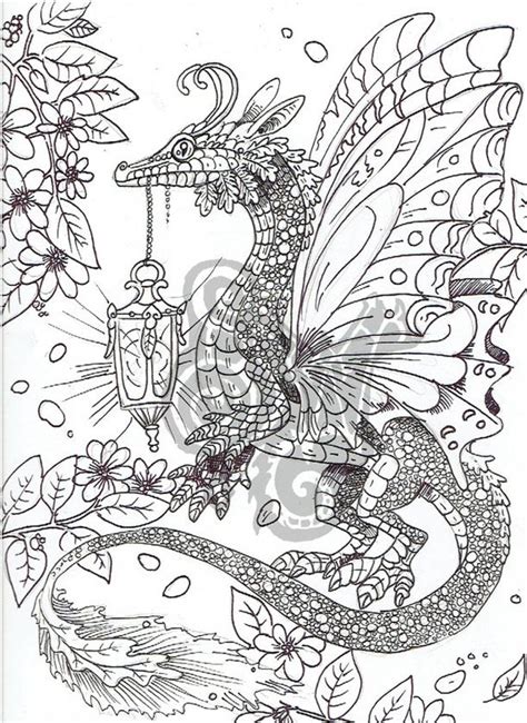 Dragons An Adult Coloring Book with Fun Beautiful and Relaxing Coloring Pages Perfect Gift for Dragon Lovers PDF
