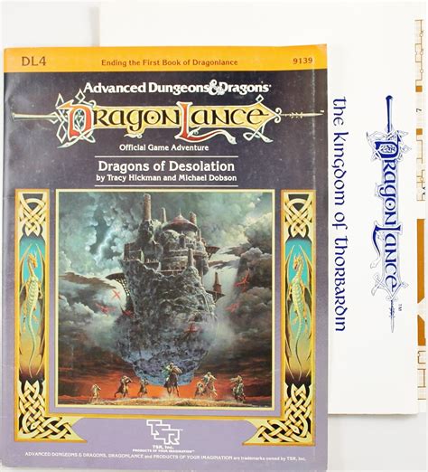 Dragons of Desolation Dragonlance module DL4 Epub