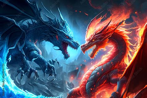 Dragons of Fire and Ice: An Exploration of Myth, Legend, and Metaphor