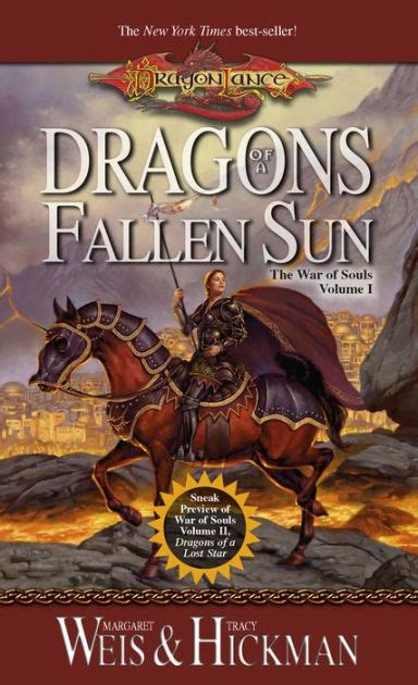 Dragons of a Fallen Sun Turtleback School and Library Binding Edition Dragonlance Novel The War of Souls PDF