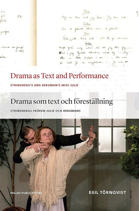 Drama As Text And Performance Strindberg&apo Kindle Editon