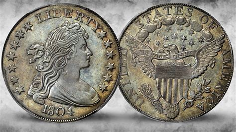 Draped Bust, Heraldic Eagle: