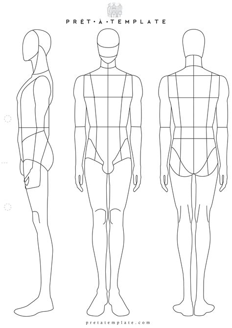 Drawing Body Template