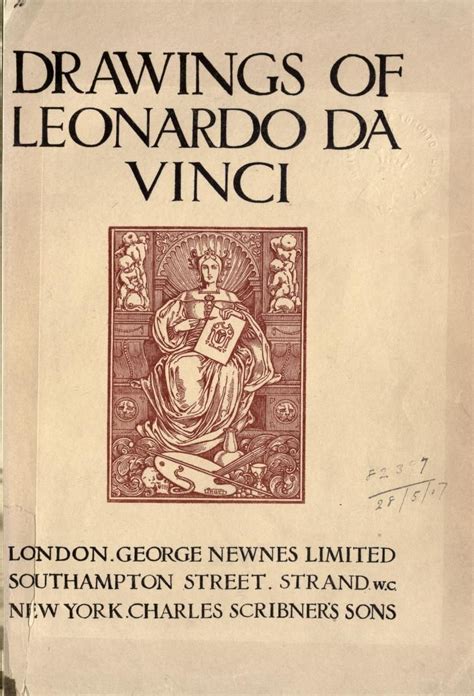 Drawings of Leonardo da Vinci Charles Lewis Classic Reprint Doc