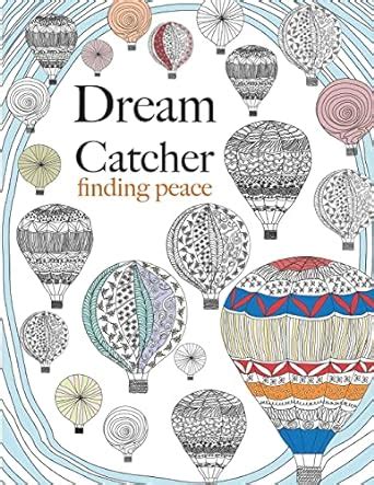 Dream Catcher finding peace Anti-stress Art therapy colouring PDF